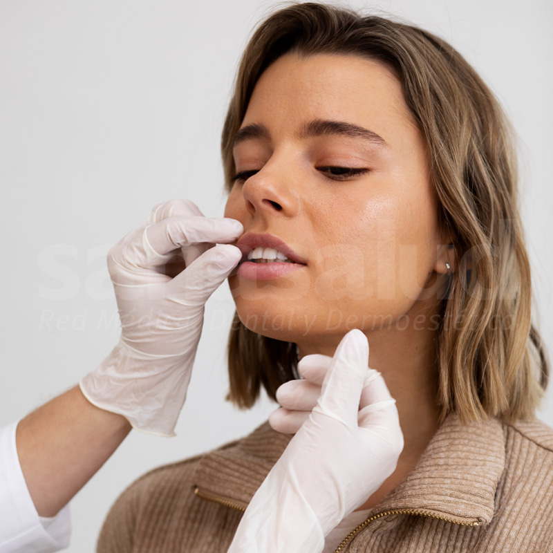 Relleno y perfilado de labios